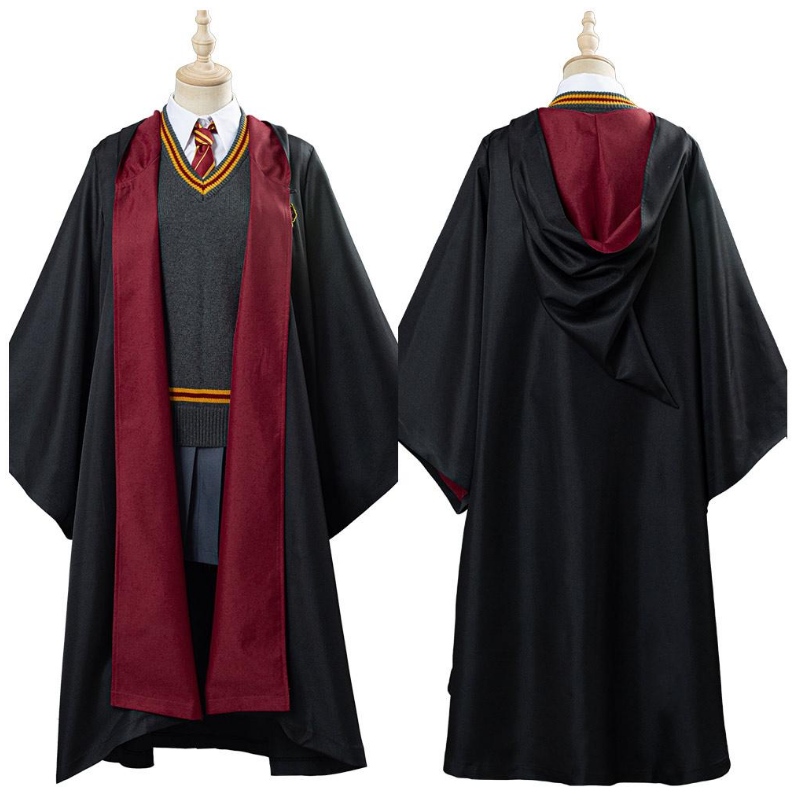 Harry Potter Hermione Granger Gryffindor School Cosplay Køb engros Halloween kostumer Bulk