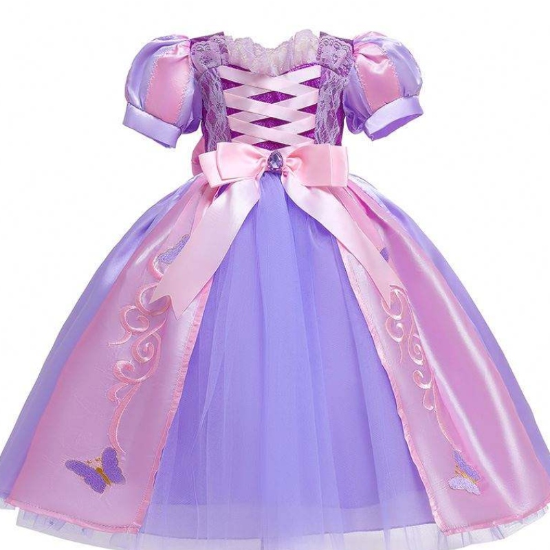 Baige Halloween kostume børn fødselsdagsfest børn fancy up sofia kjole til piger rapunzel prinsesse kjole