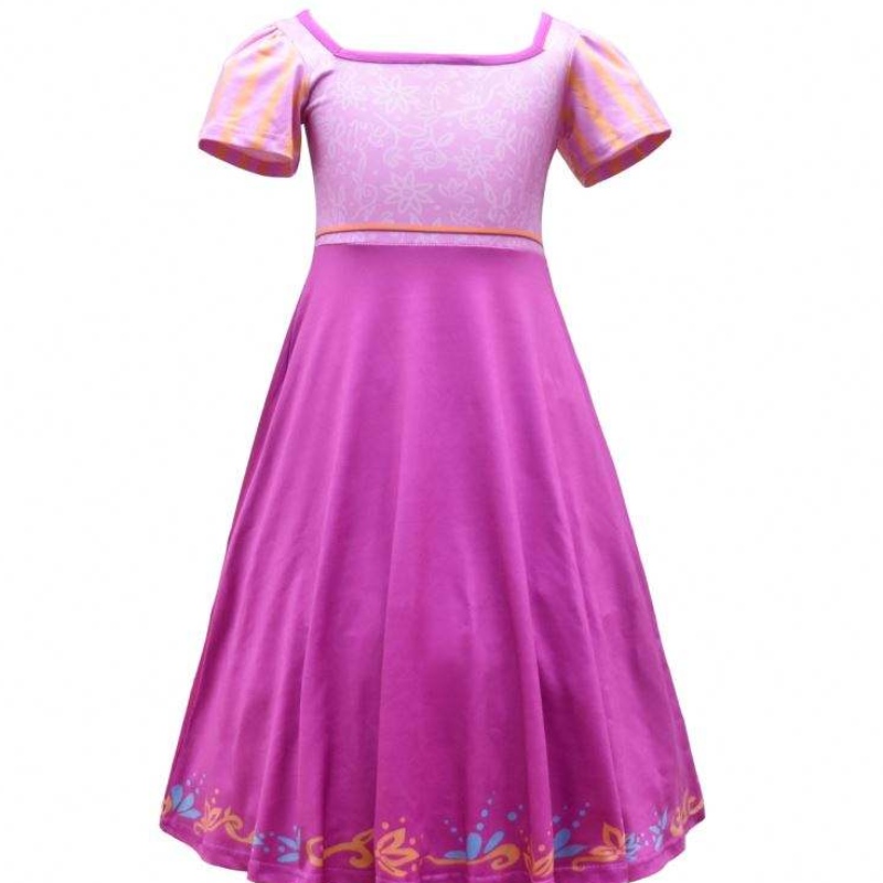 Magic Hair Rapunzel cosplay kjole prinsesse kjole tv&movie cosplay kostume