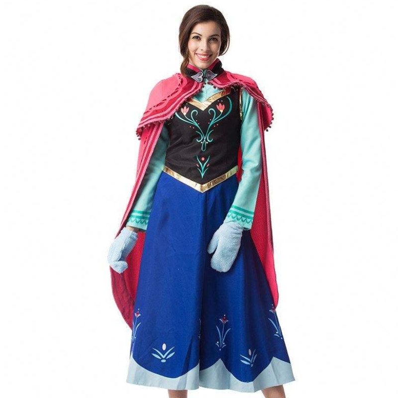 Hot voksen halloween cosplay sexet danser prinsesse fancy pige fest kjoler rapunzel belle sne sne hvid jasmin Anna heks kostume