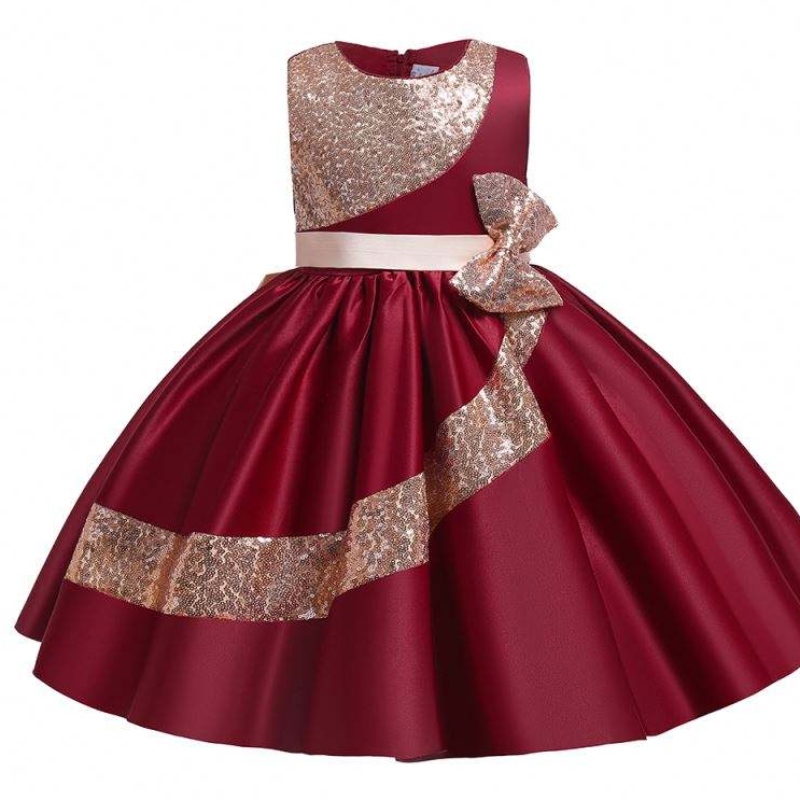 Baige 10 år Amazon Sequined Children \'s Girl Party Dress Girls Wedding Party Ball Gown L5283
