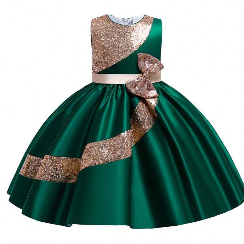 Baige 10 år Amazon Sequined Children \'s Girl Party Dress Girls Wedding Party Ball Gown L5283