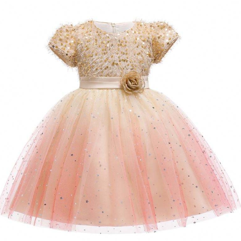 Baigenye design piger kage kjole elegant aften formel baby blomster pige kjoler l5160