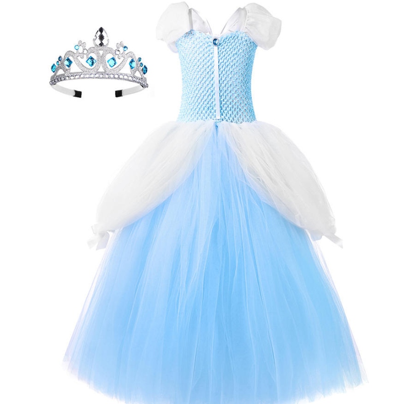 Piger prinsesse kjole fancy kostume rollespil kjole kjole halloween fest kjole op