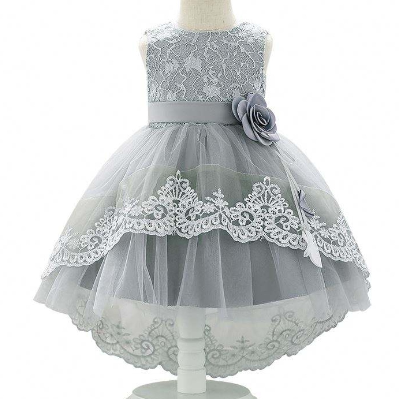 Luksus pige kjoler fancy børn frock design blomster pige fest kjoler l1921xz