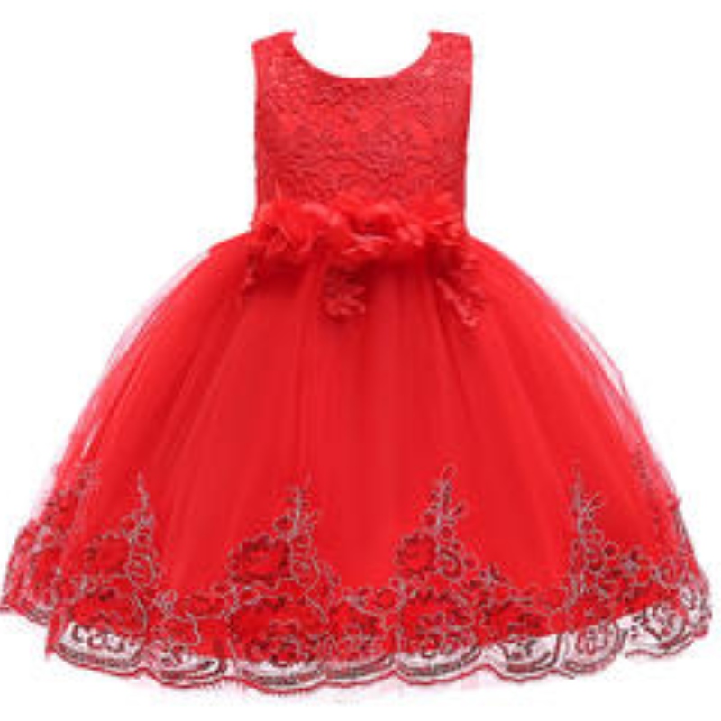 Prinsesse blomster pige kjole sommer tutu bryllup fødselsdagsfest kjoler til piger børns kostume teenager prom design