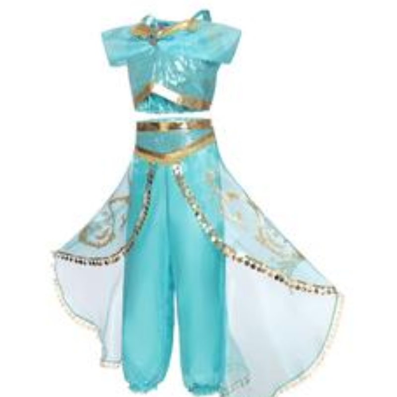 Prinsesse kostume halloween børn pige kjole cosplay kostumer kjoler til piger rolle kostume 4 til 10 år
