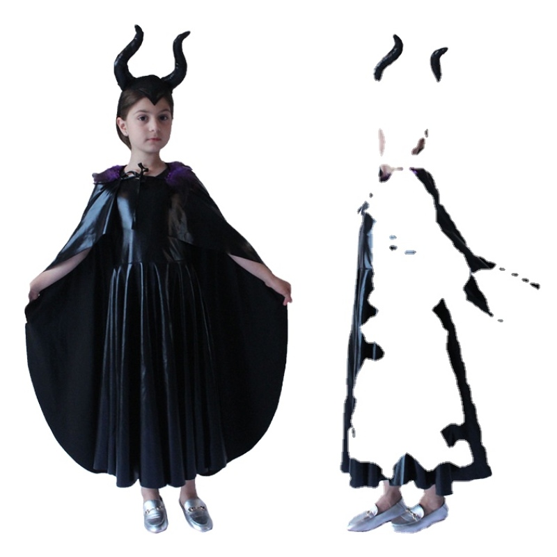 Halloween kostumer Europa og De Forenede Staters børn Black Witch Sleeping Spell Cosplay kostumer