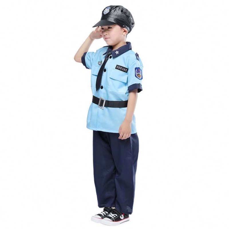 Halloween Dress Up Policeman foregive Play Set Kids Police Costume For Boys HCBC-005