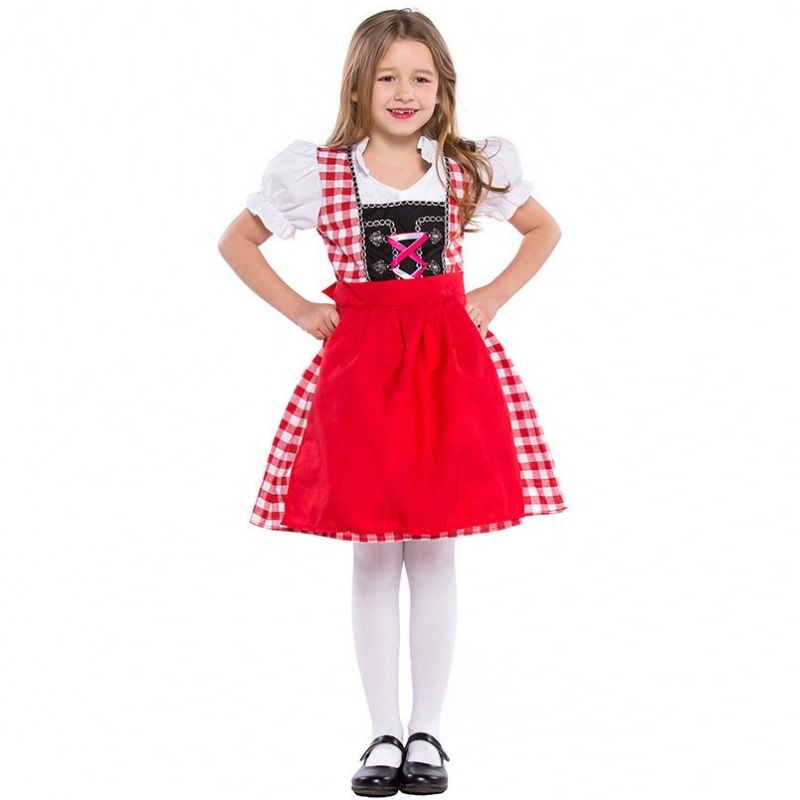 S-XL Børne Tyskland ølfestival tjener cosplay kostumer drenge og piger oktoberfest kostumer børn rollespil uniform