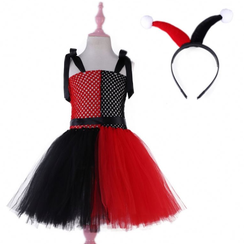 Selvmord Harley Squad Quinn Anime kostumer Purim Christmas Halloween Party Cosplay tøjkjole til børn