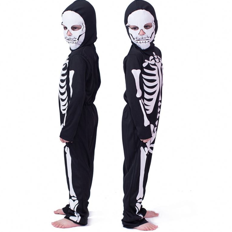 Halloween børn kostumer cos maskerade kostumer til mænd og kvinder kranium skelet spøgelses tøj rædsel tøj kostumer