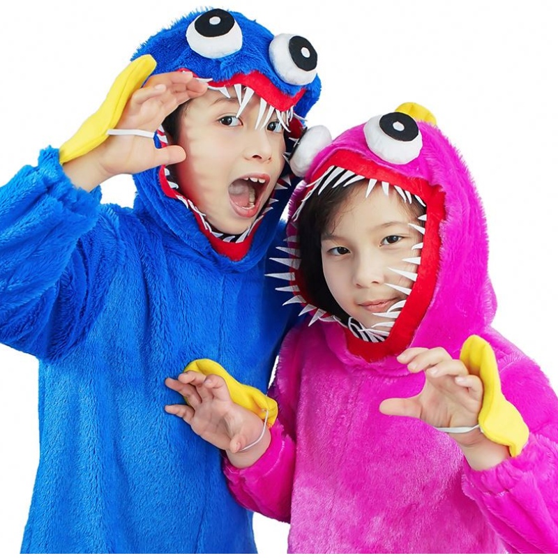 Wuggy kostume valmue spilletid spil karakter plys jumpsuit rædsel skræmmende blød gave til børn karneval fest cosplay tøj