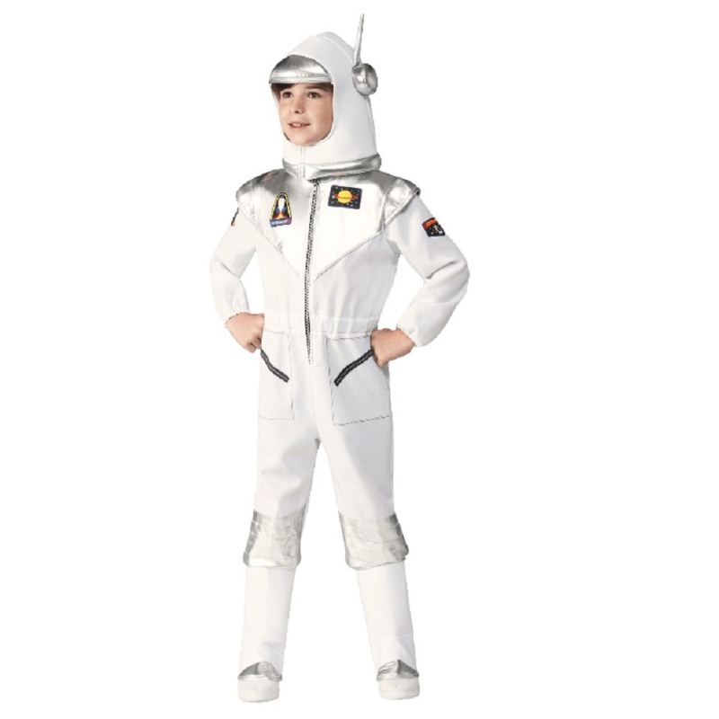 Astronaut kostume til børn-børn rumdrag med astronaut-hjelm, fødselsdagsgaver til drenge piger