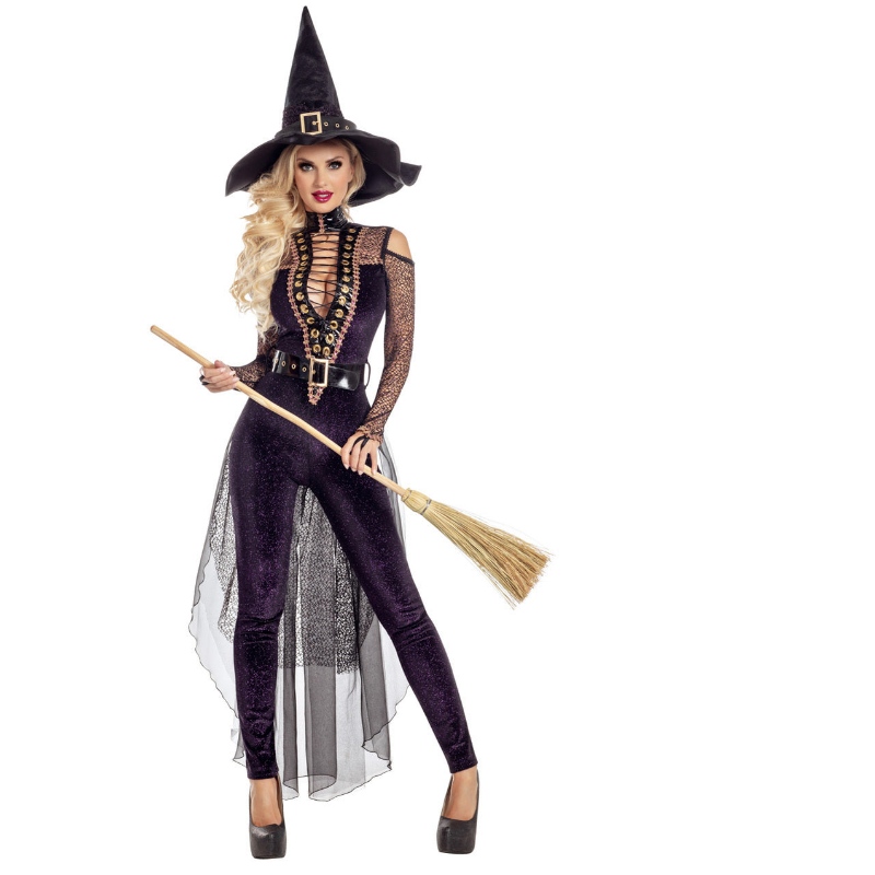 MIDNLIGHT VIOLET WITCH COSTUME
