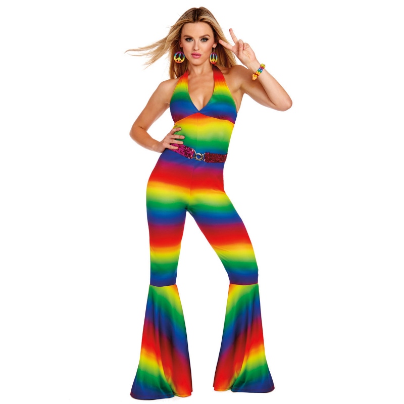 KVINDERNES RAINBOW KOSTUME