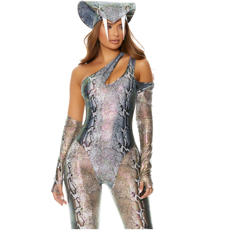 SLIDE GENNEM SEXY SNAKE COSTUME