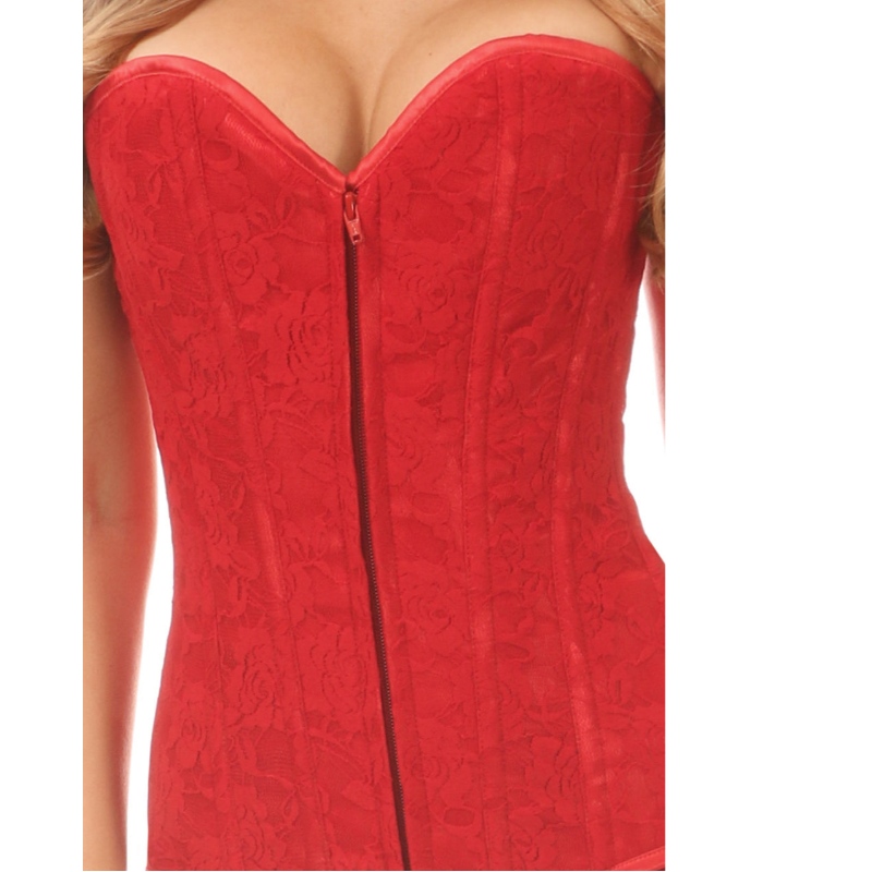 RØD LACE OVERBUST CORSET