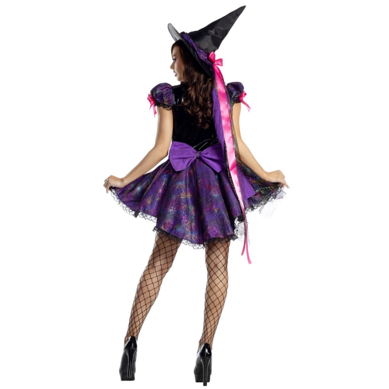 Fanget i min web hekse kostume